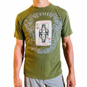 Truth King of Hearts Men's Tee Size Lg.